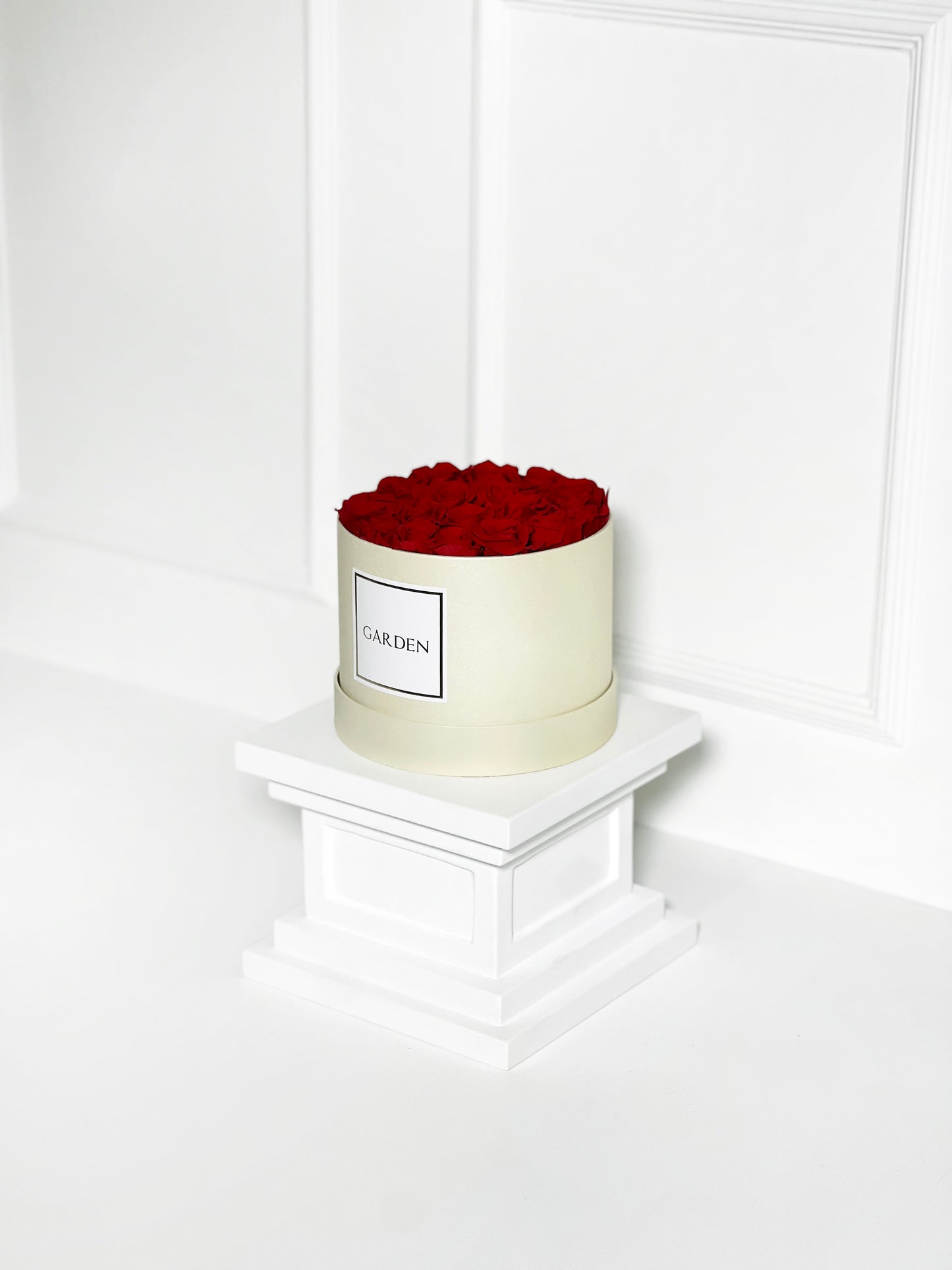 BOX ROSAS PRESERVADAS VERMELHA TAMANHO P