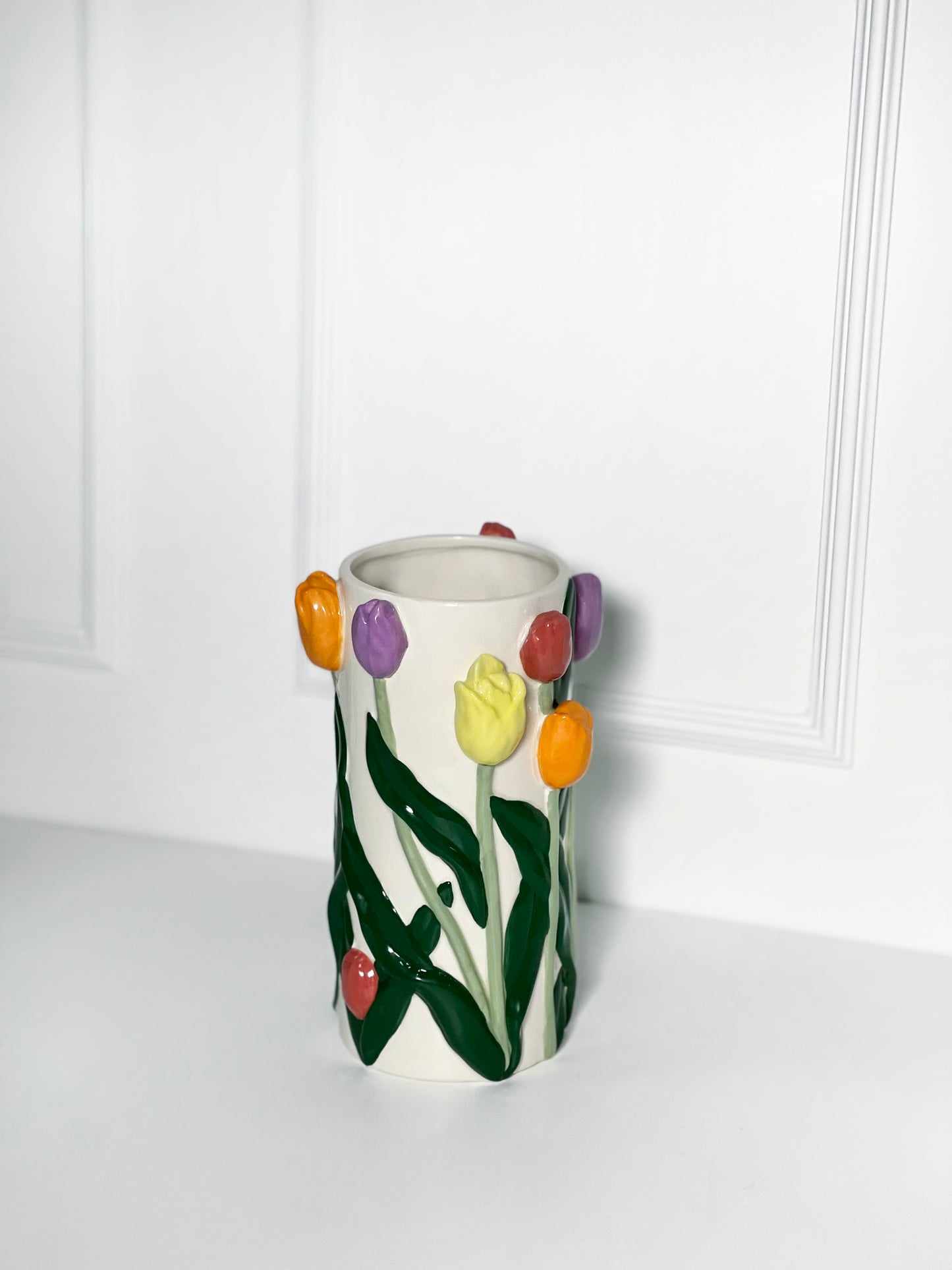 VASO DE TULIPAS P