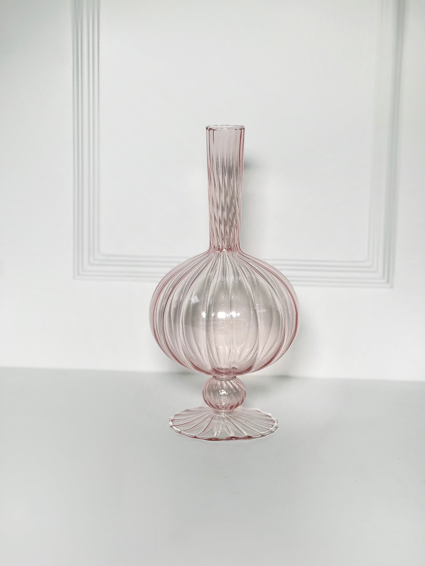 VASO MONOFIORE OVO PINK