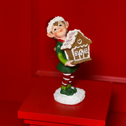 ELFO NATALINO GEORGIANO DECORATIVO