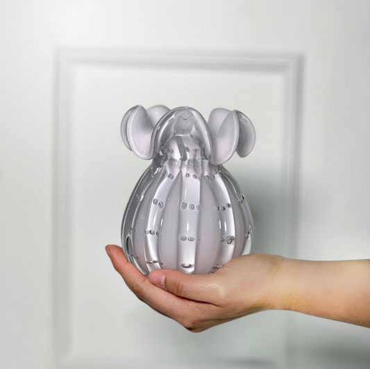 VASO UNITÁRIO MURANO CANDY BLOOM PINK