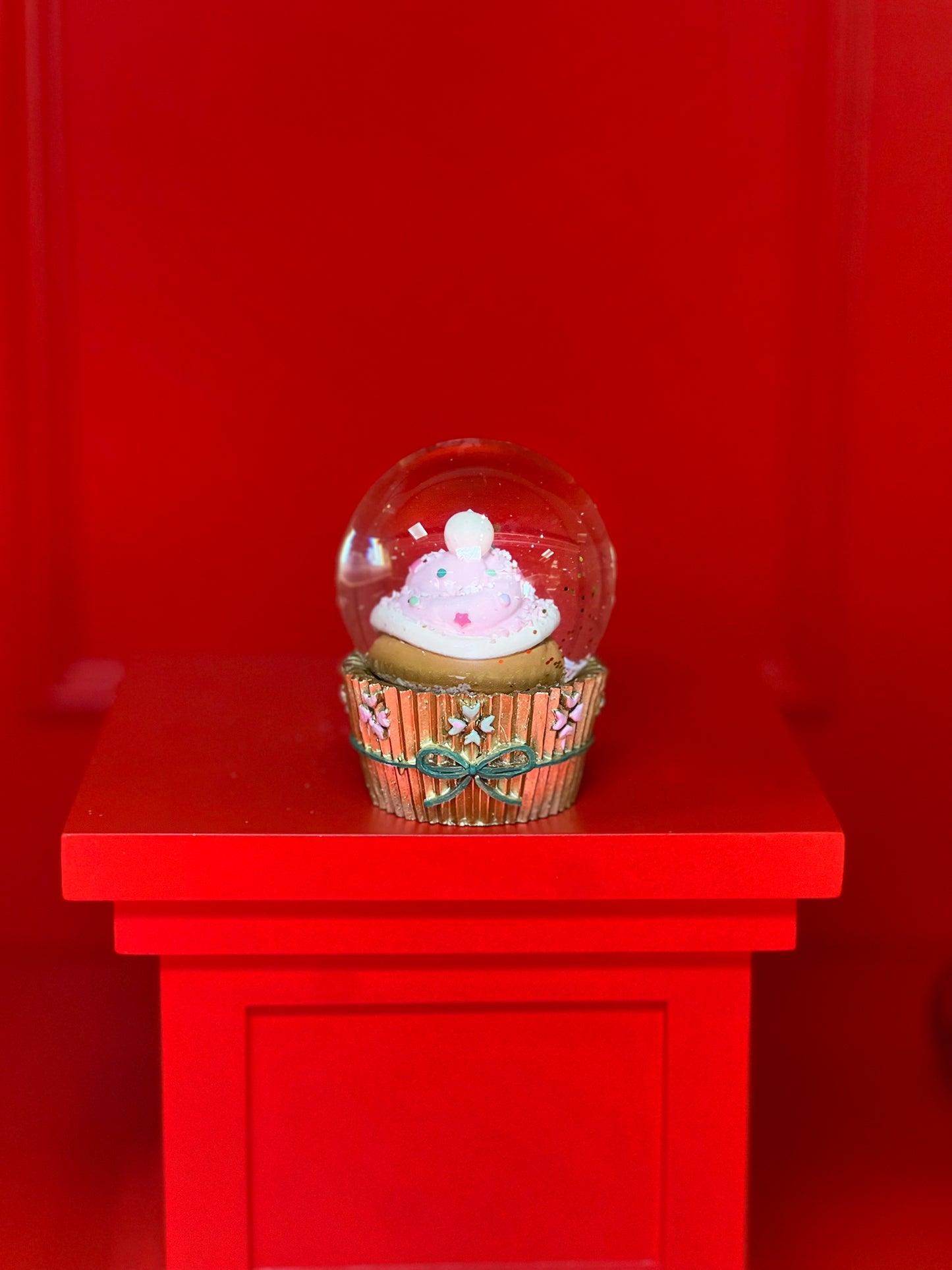 GLOBO DE NEVE CUPCAKE