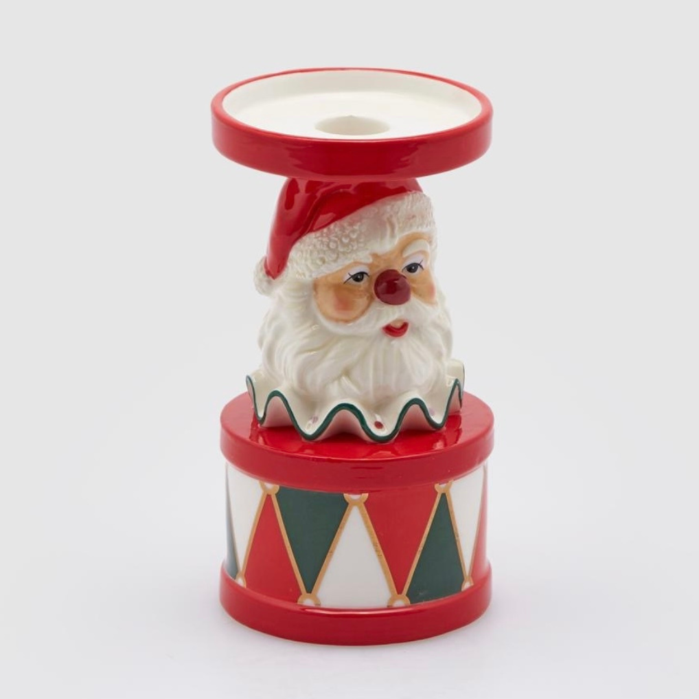 CASTIÇAL PAPAI NOEL CIRCO