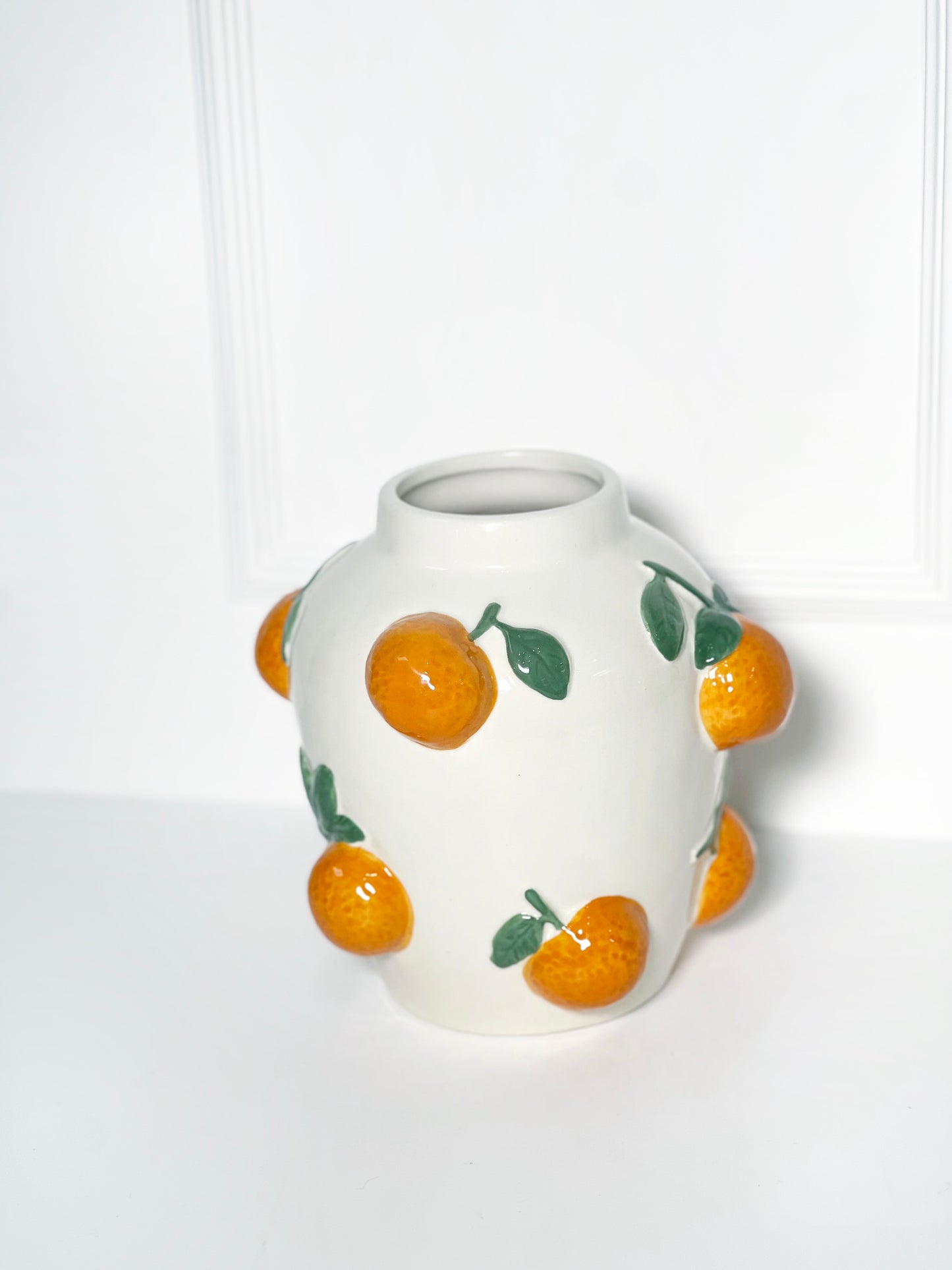 VASO ARANCE WHITE P