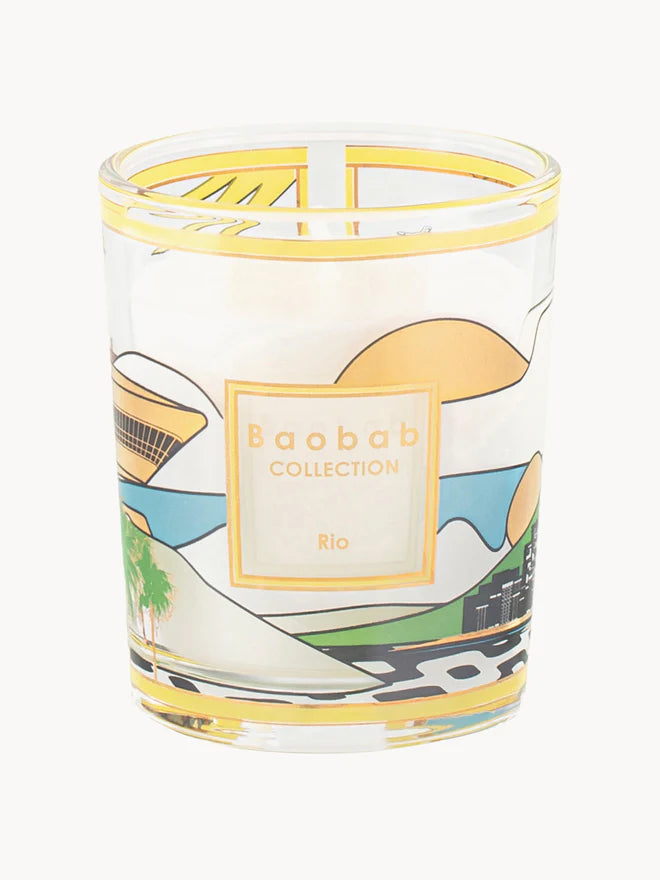 MY FIRST BAOBAB TRAVEL SET 3 VELAS RIO-MEXICO-MIAMI