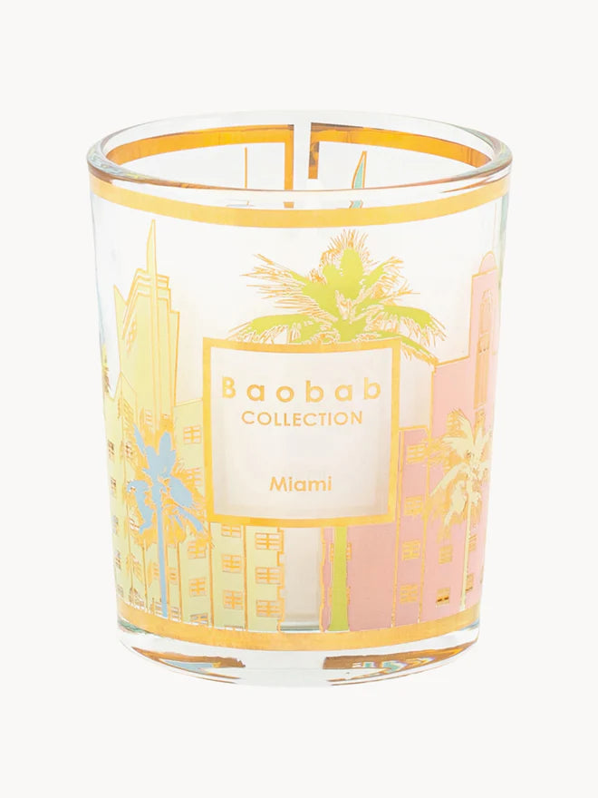 MY FIRST BAOBAB TRAVEL SET 3 VELAS RIO-MEXICO-MIAMI