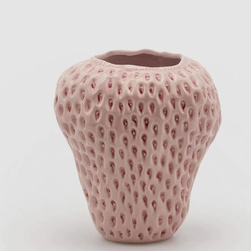 VASO FRUTTI STRAWBERRY ROSA M