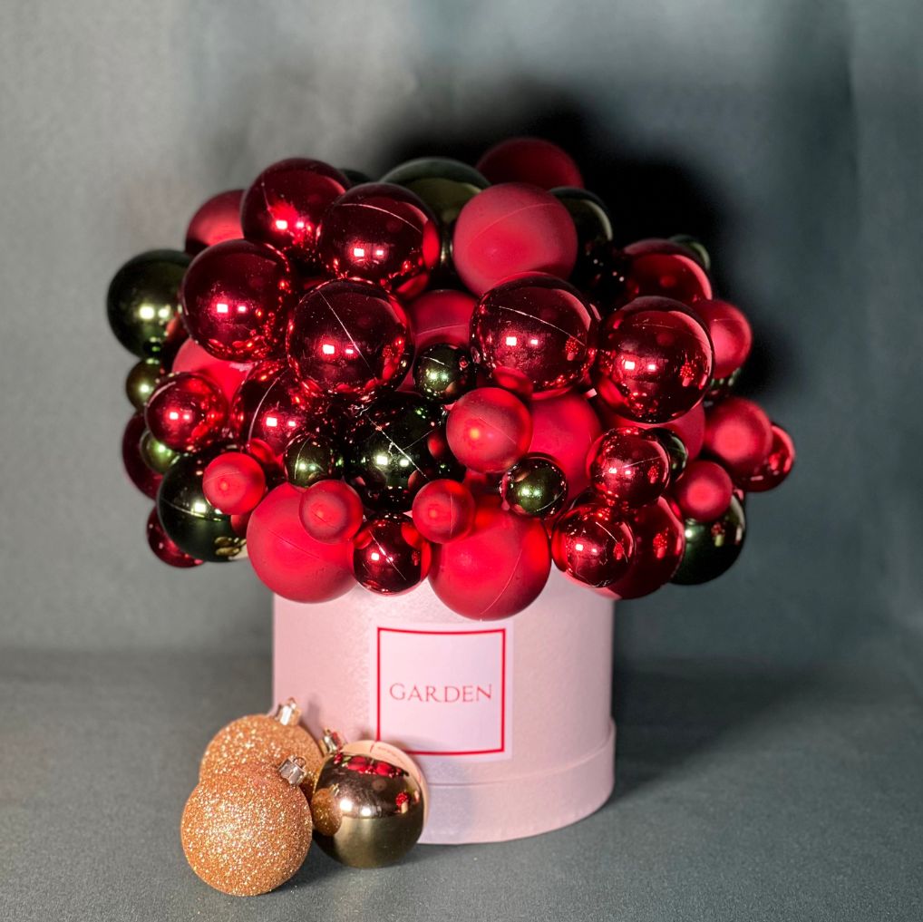 Box Christmas Balls Big