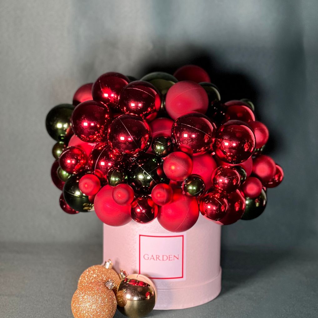 Box Christmas Balls Big