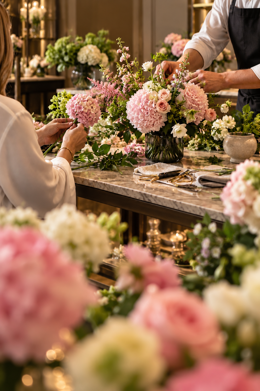 Workshop Exclusivo de Arte Floral — Bottega Garden