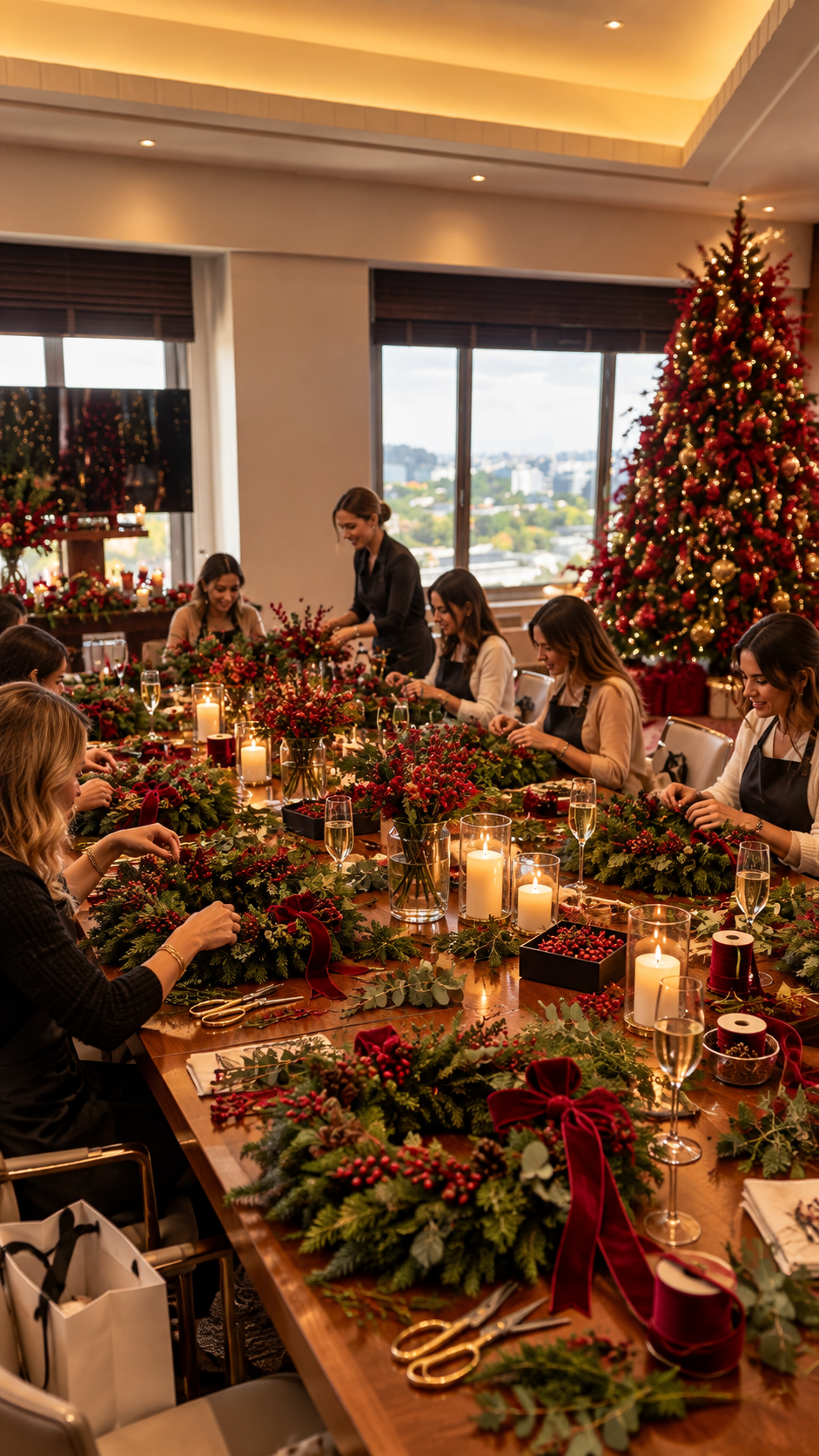 CHRISTMAS WREATH WORKSHOP by Bottega Garden