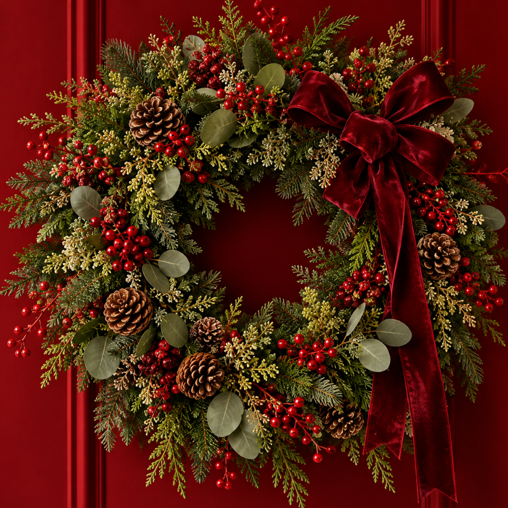 CHRISTMAS WREATH WORKSHOP by Bottega Garden