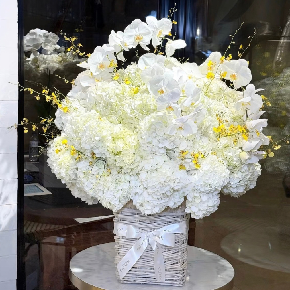 Cesta Signature White — Bottega Garden