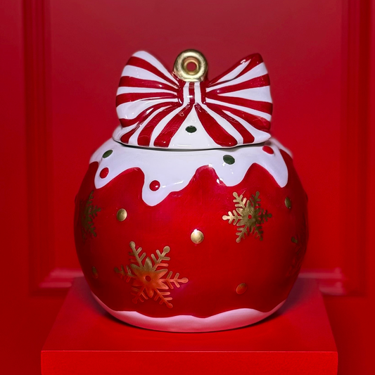 CACHEPOT DE BOLA DE NATAL