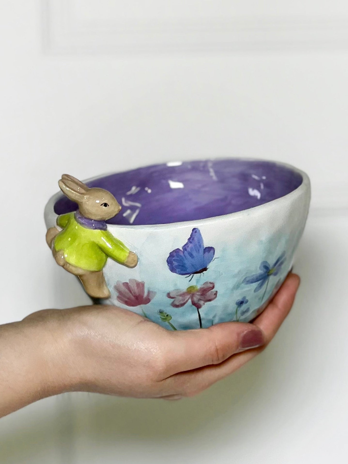 BAWL RABBIT FLORAL
