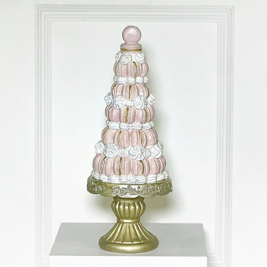 TOPIARIA DE MACARONS COM SUPORTE ITEM DECORATIVO