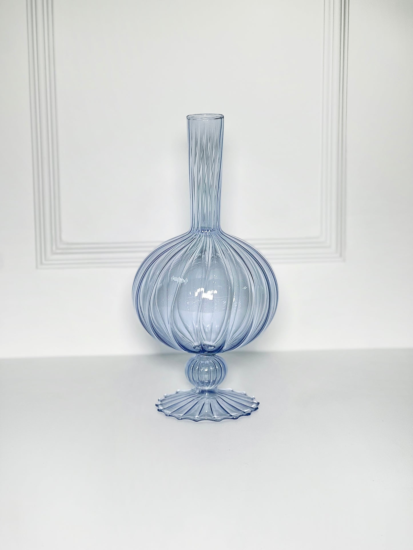 VASO MONOFIORE OVO BLUE