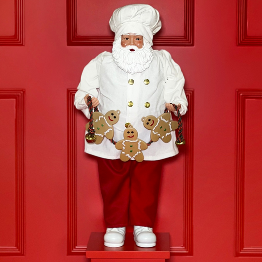 PAPAI NOEL COOKING DECORATIVO
