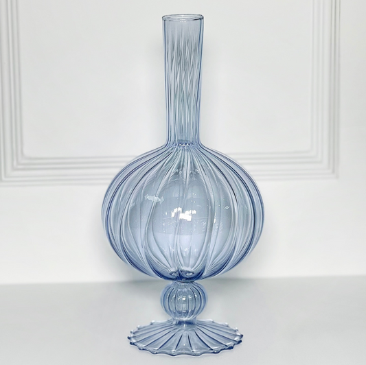 VASO MONOFIORE OVO BLUE