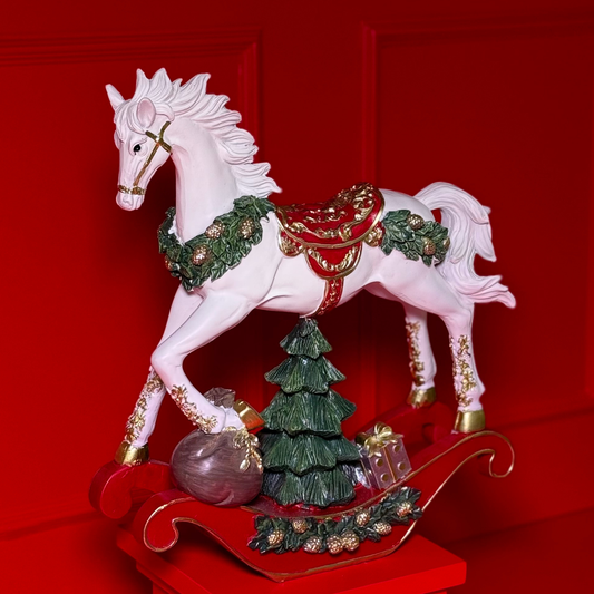 CAVALO TOY CHRISTMAS DECORATIVO