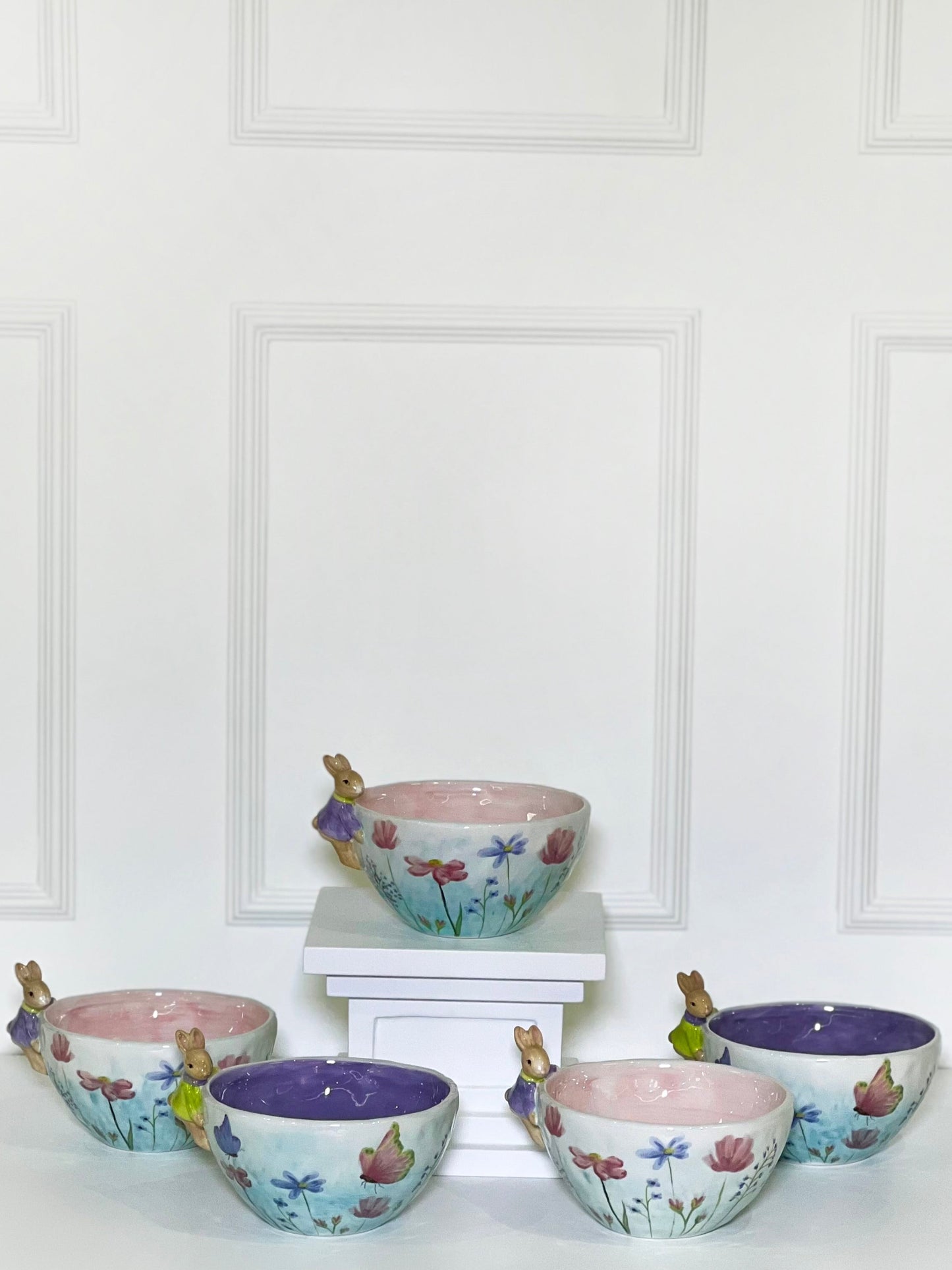 BAWL RABBIT FLORAL