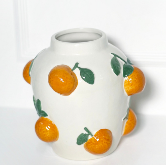 VASO ARANCE WHITE P