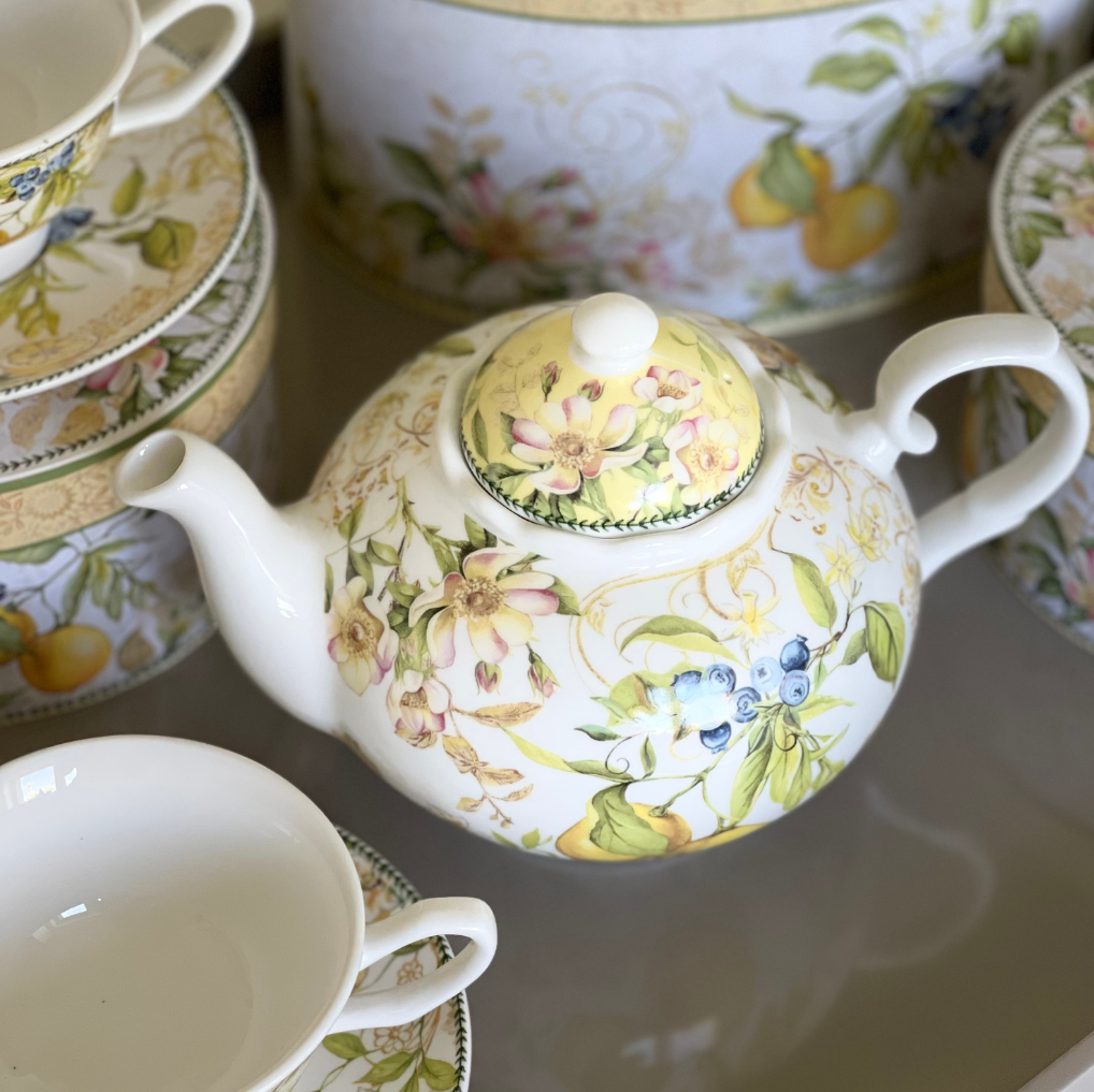BULE DE PORCELANA ITALIANA YELLOW