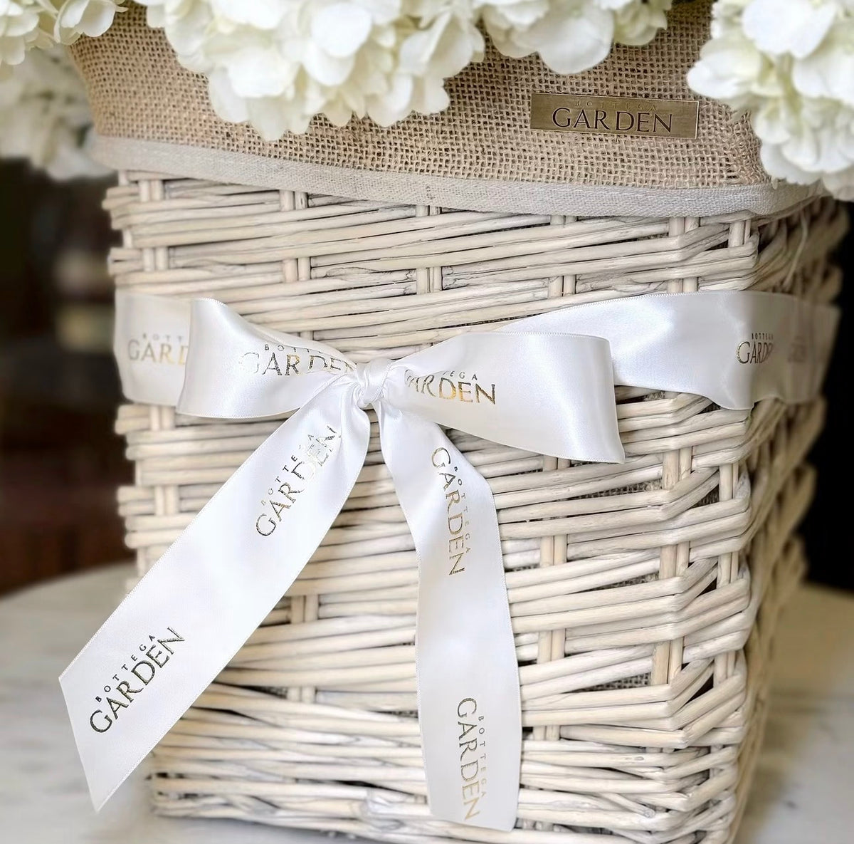 Cesta Signature White — Bottega Garden