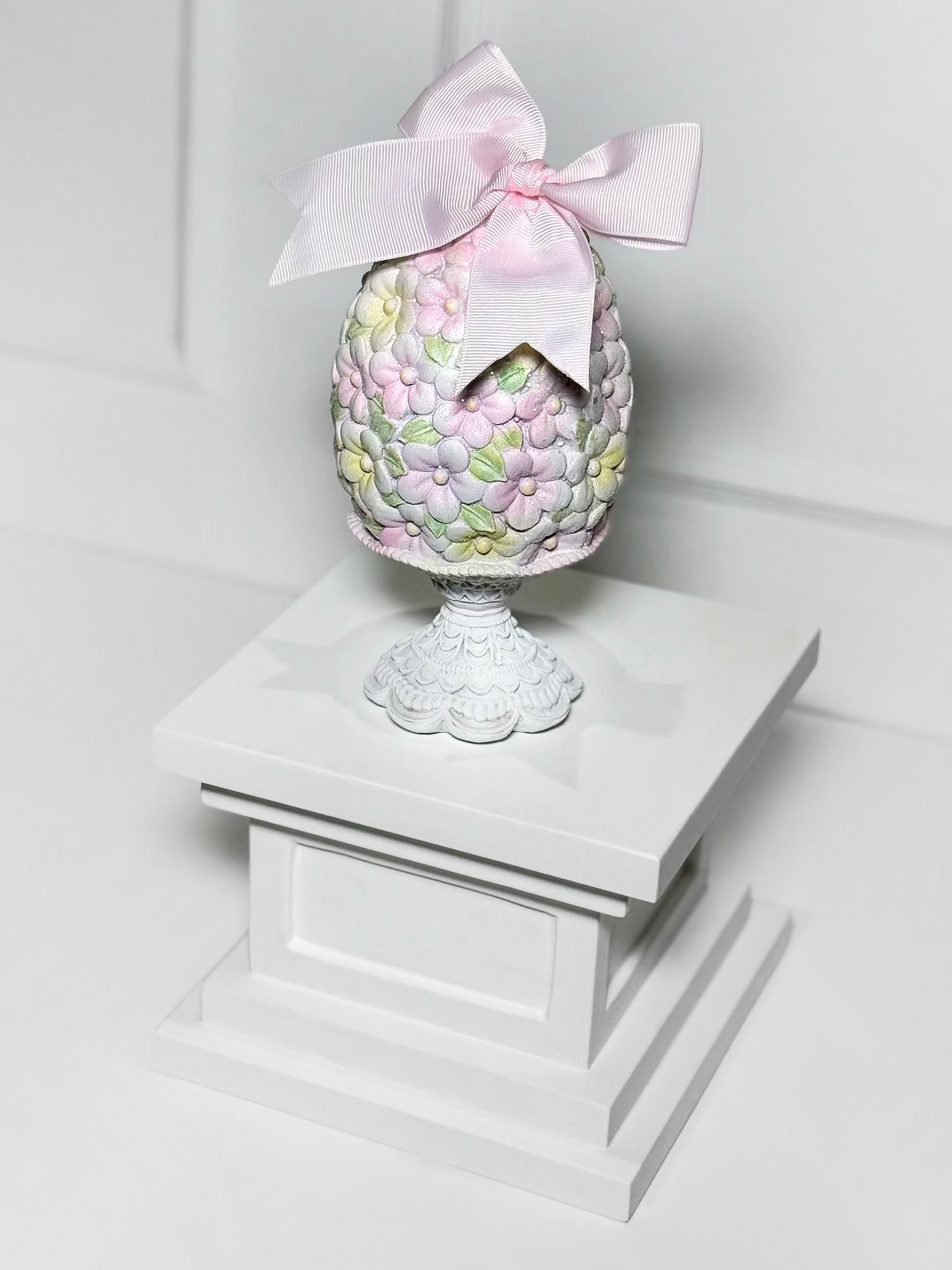 Ovo Decorativo Floral