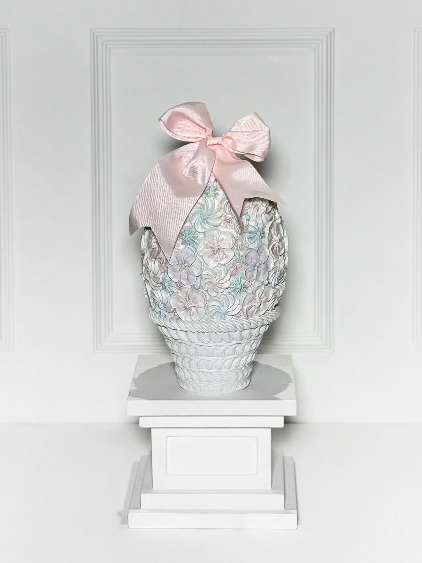 Ovo Decorativo Floral