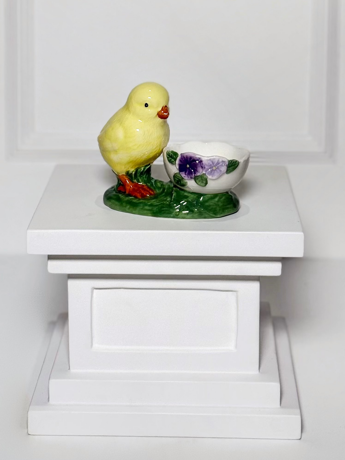 Porta-Ovos Decorativo com Passarinho