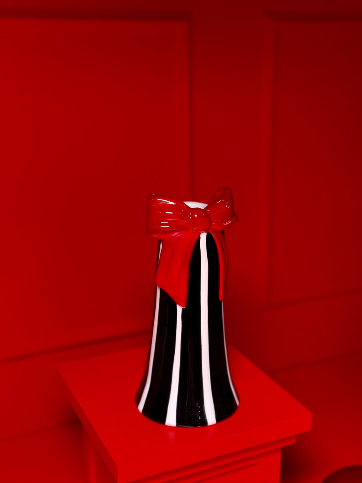 PORTA-VELAS ELEGANCE BOW | CHRISTMAS COLLECTION