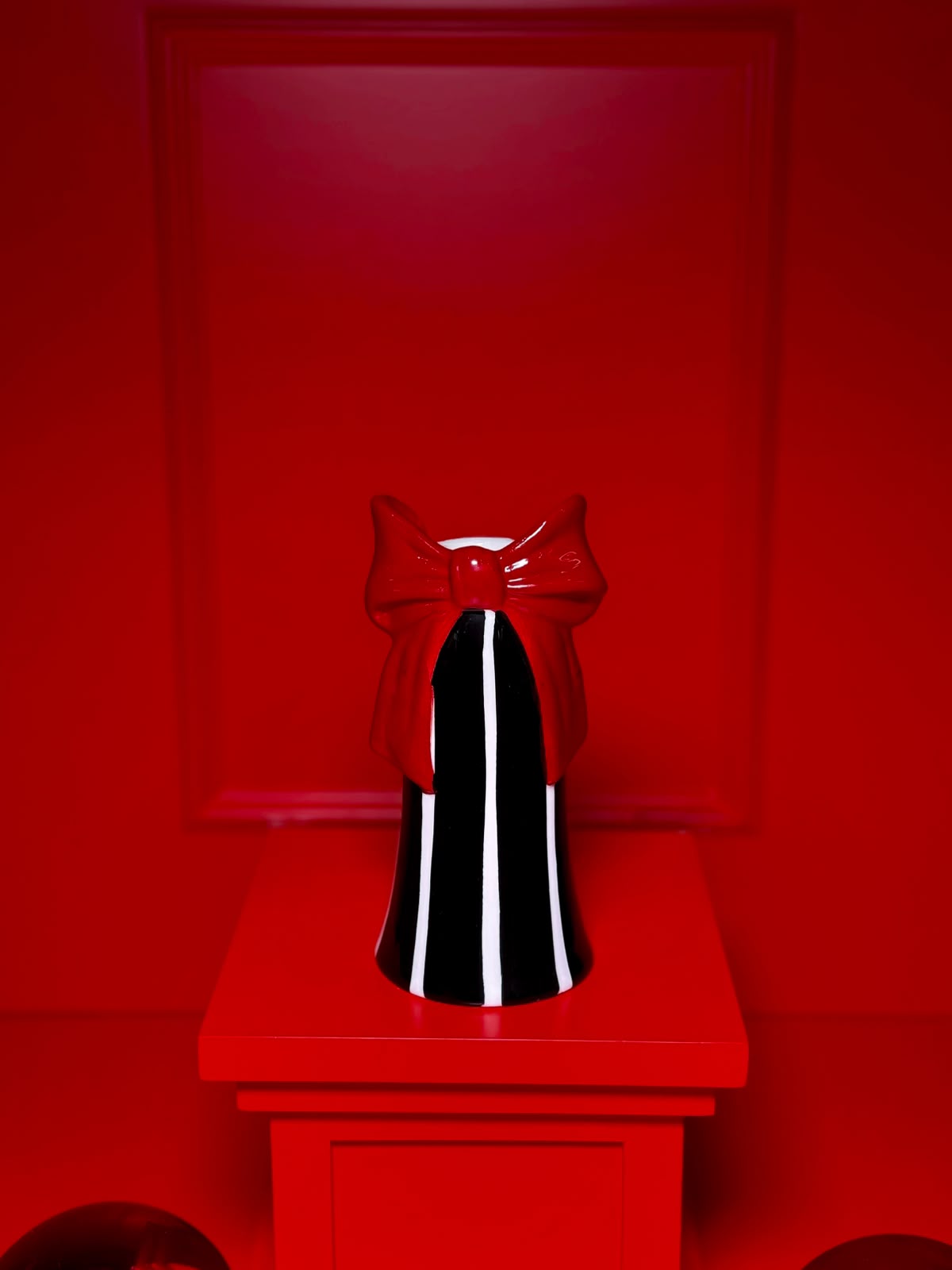 PORTA-VELAS ELEGANCE BOW | CHRISTMAS COLLECTION