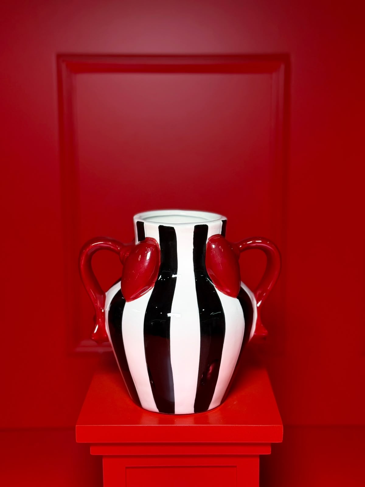 VASO DECORATIVO AMORE COM ALÇAS | CHRISTMAS COLLECTION