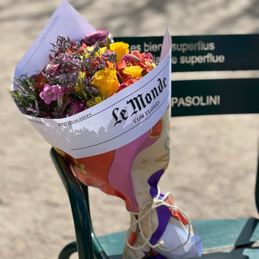 Bouquet Le Monde com Flores