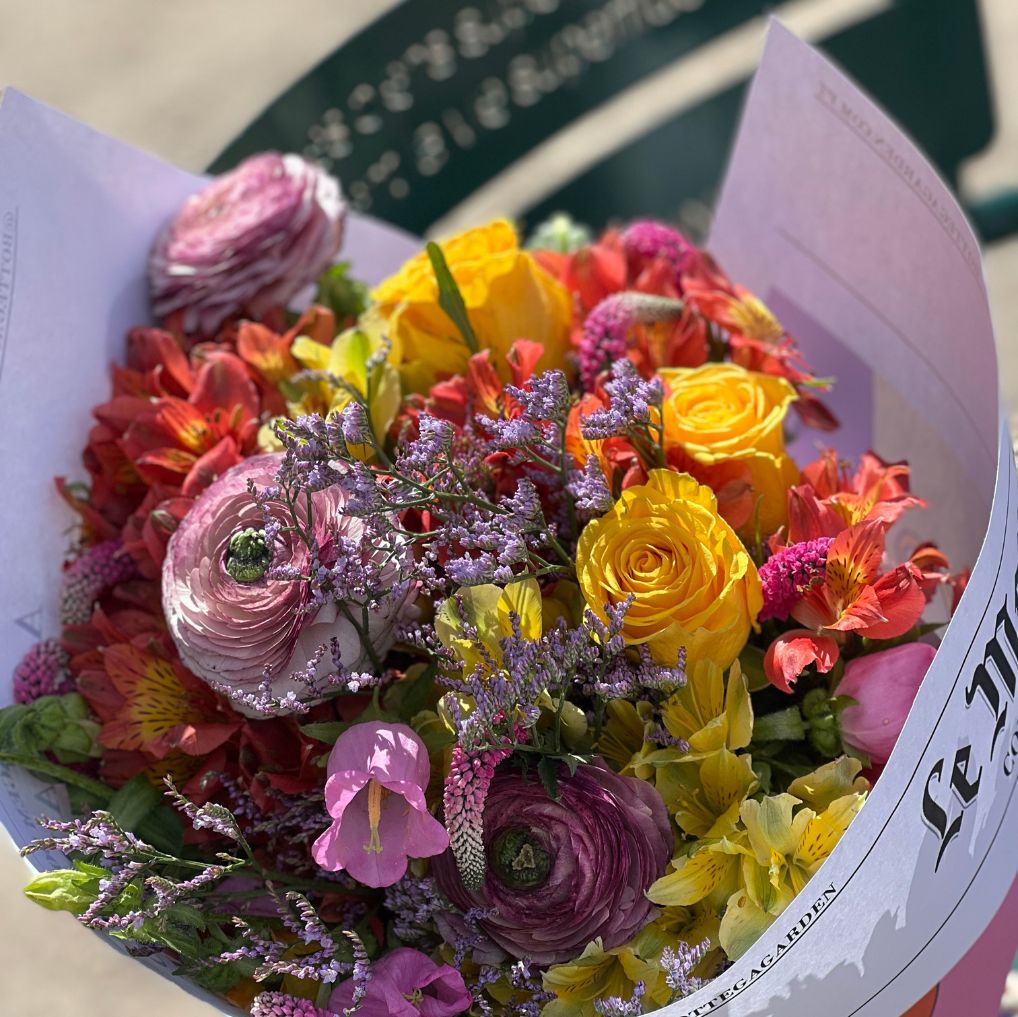 Bouquet Le Monde com Flores