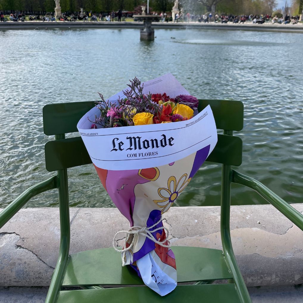 Bouquet Le Monde com Flores