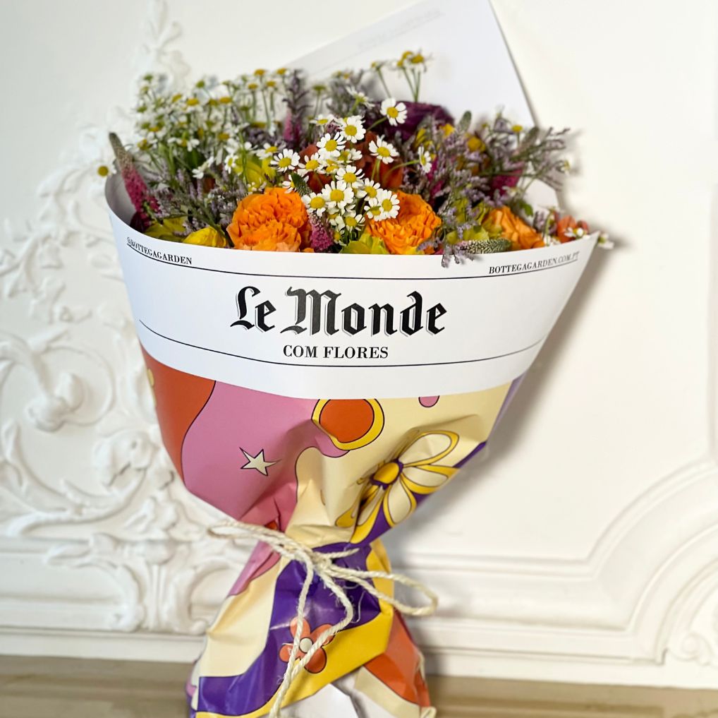 Bouquet Le Monde com Flores