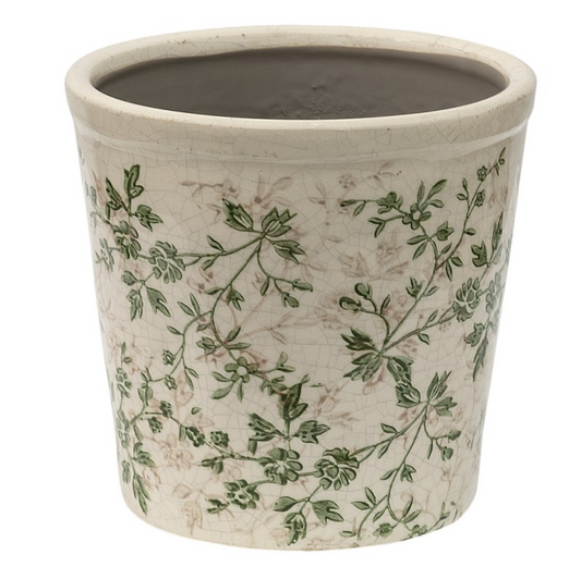 Vaso Floral de Cerâmica
