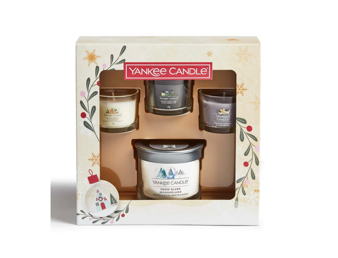 Small Tumbler 3 Filled Votive Gift Set