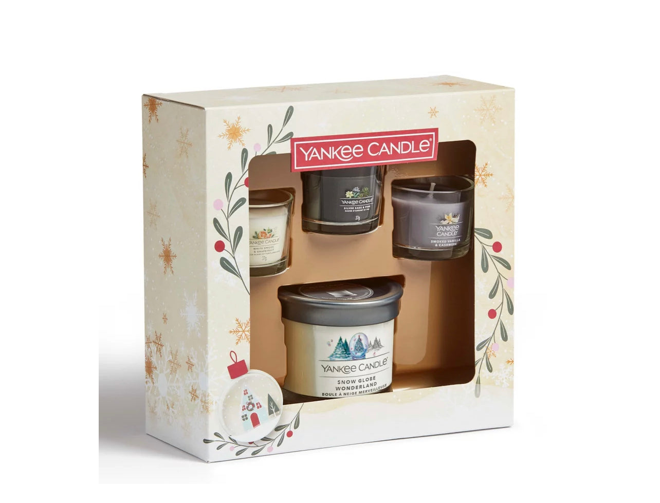 Small Tumbler 3 Filled Votive Gift Set